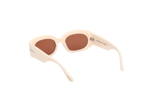 Tom Ford FT1187-F CIELLE - 25E - 54 Sonnenbrillen Beige Oval