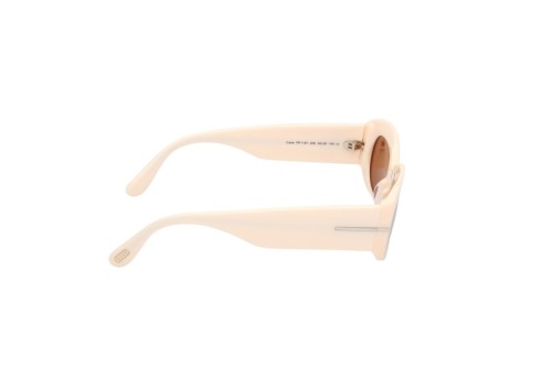 Tom Ford FT1187-F CIELLE - 25E - 54 Sonnenbrillen Beige Oval