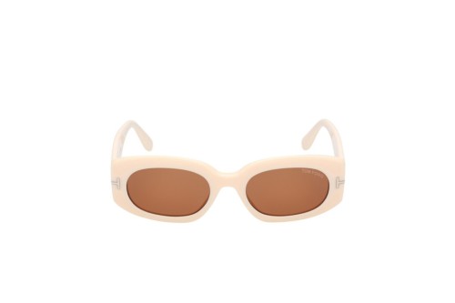 Tom Ford FT1187-F CIELLE - 25E - 54 Sonnenbrillen Beige Oval