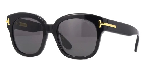 Tom Ford FT1235 ICON COLLECTION - 01A - 55 Sonnenbrillen Schwarz Kissenform (Abgerundet)