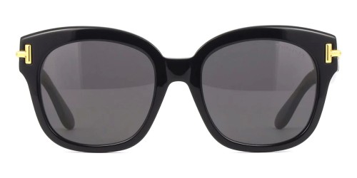 Tom Ford FT1235 ICON COLLECTION - 01A - 55 Sonnenbrillen Schwarz Kissenform (Abgerundet)