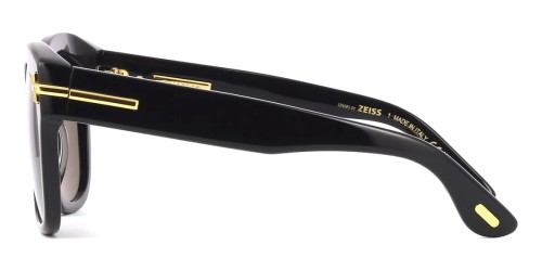 Tom Ford FT1235 ICON COLLECTION - 01A - 55 Sonnenbrillen Schwarz Kissenform (Abgerundet)