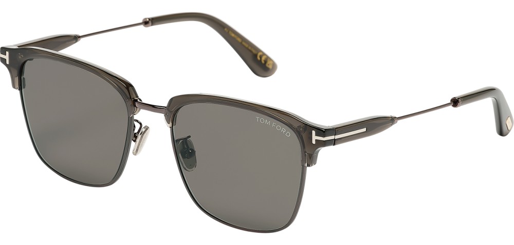 Tom Ford FT1242-K - 57A - 56 Sonnenbrillen Braun Eckig