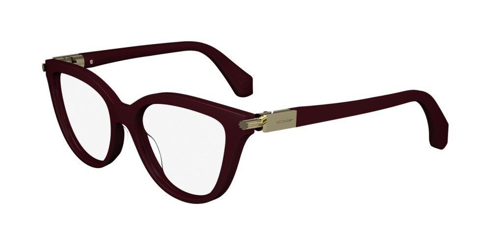 Salvatore Ferragamo SF2974 - 601 - 52 Brillenfassungen Burgunder Cat Eye