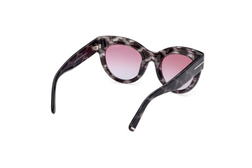 Tom Ford FT1063 LUCILLA - 56Z - 51 Sonnenbrillen Havanna Cat Eye