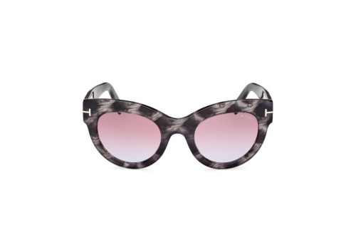 Tom Ford FT1063 LUCILLA - 56Z - 51 Sonnenbrillen Havanna Cat Eye