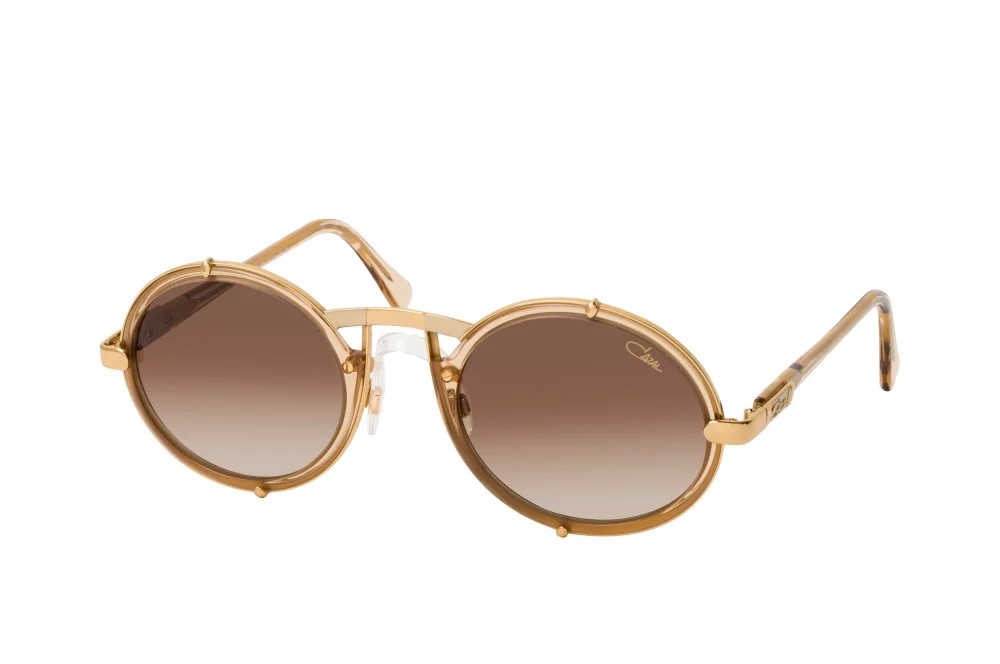 Cazal 644 - 009 - 53 Sonnenbrillen Gold Oval
