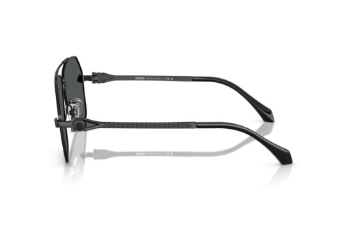VERSACE VE2284 - ​143687 - ​63 Sonnenbrillen Schwarz Pilot (Aviator)