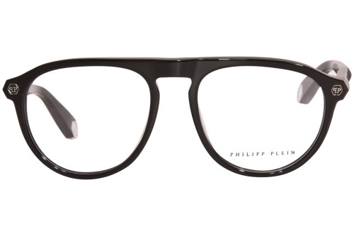 Philipp Plein VPP016 PASSION - 0700 - 54 Brillenfassungen Schwarz Pilot (Aviator)