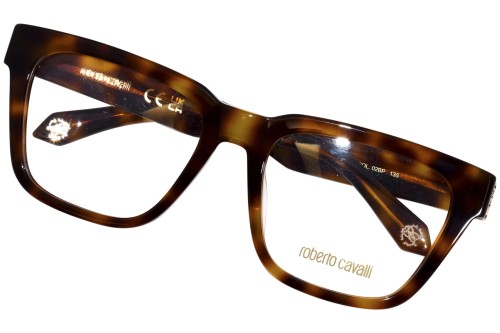 Roberto Cavalli VRC026 - 02BP - 54 Brillenfassungen Havanna Eckig