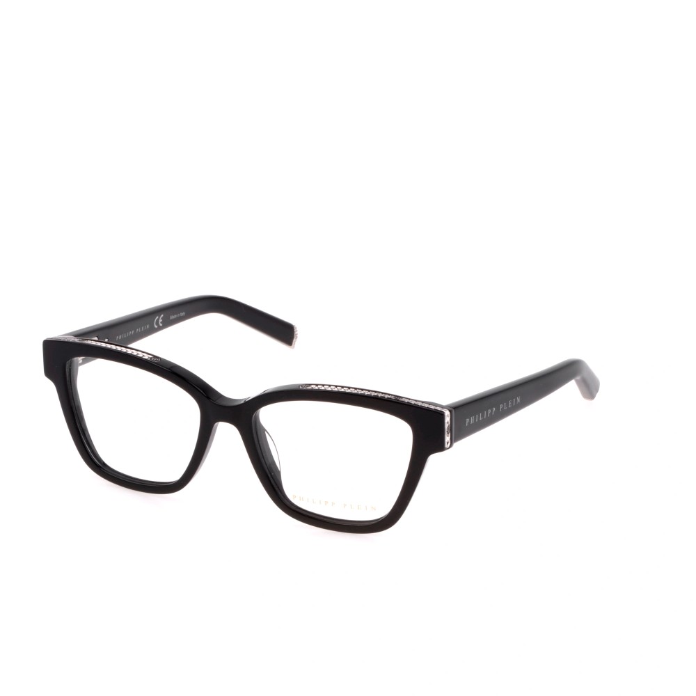 Philipp Plein VPP034S MAJESTIC - 0700 - 53 Brillenfassungen Schwarz Eckig