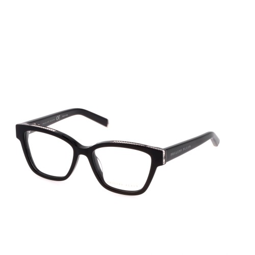Philipp Plein VPP034S MAJESTIC - 0700 - 53 Brillenfassungen Schwarz Eckig
