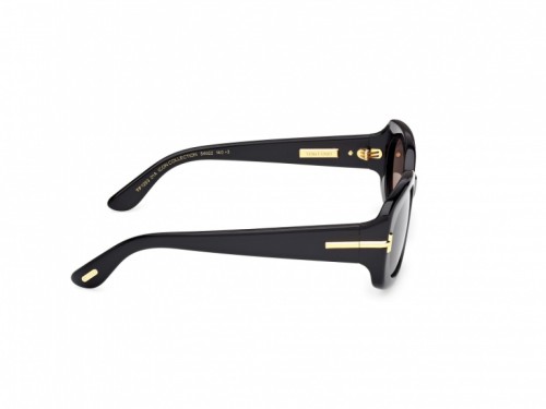 Tom Ford FT253 ICON COLLECTION - 01A - 54 Sonnenbrillen Schwarz Eckig