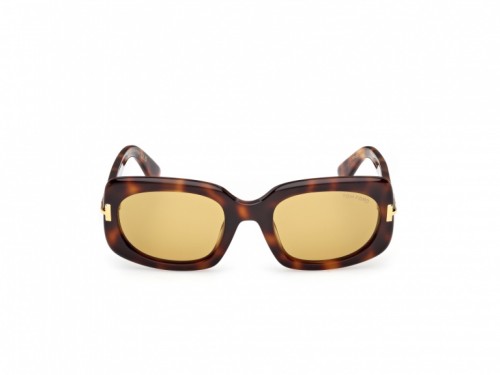 Tom Ford FT1253 ICON COLLECTION - 53E - 54 Sonnenbrillen Havanna Eckig