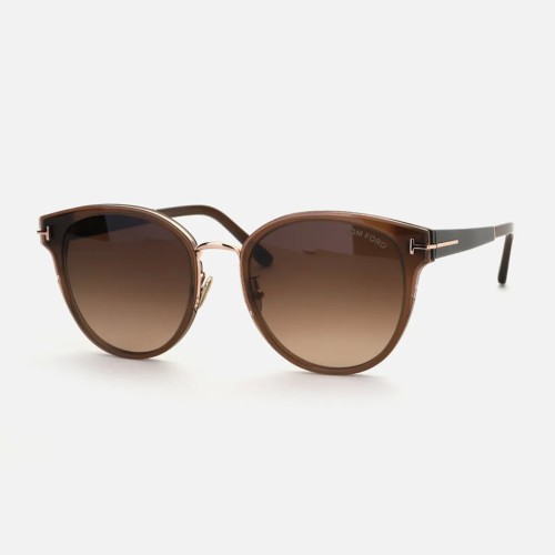 Tom Ford FT1138-K - 45F - 55 Sonnenbrillen Braun Kissenform (Abgerundet)