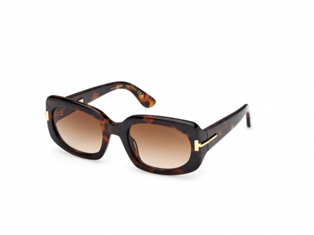 Tom Ford FT1253 ICON COLLECTION - 52F - 54 Sonnenbrillen Eckig