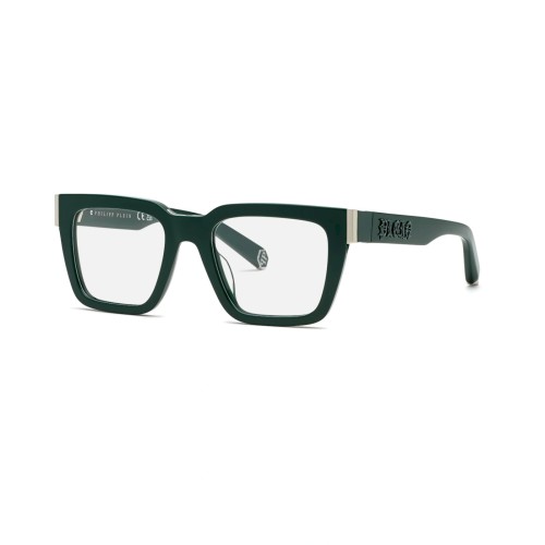 Philipp Plein VPP112 MASTER - 06WT - 51 Brillenfassungen Schwarz Eckig