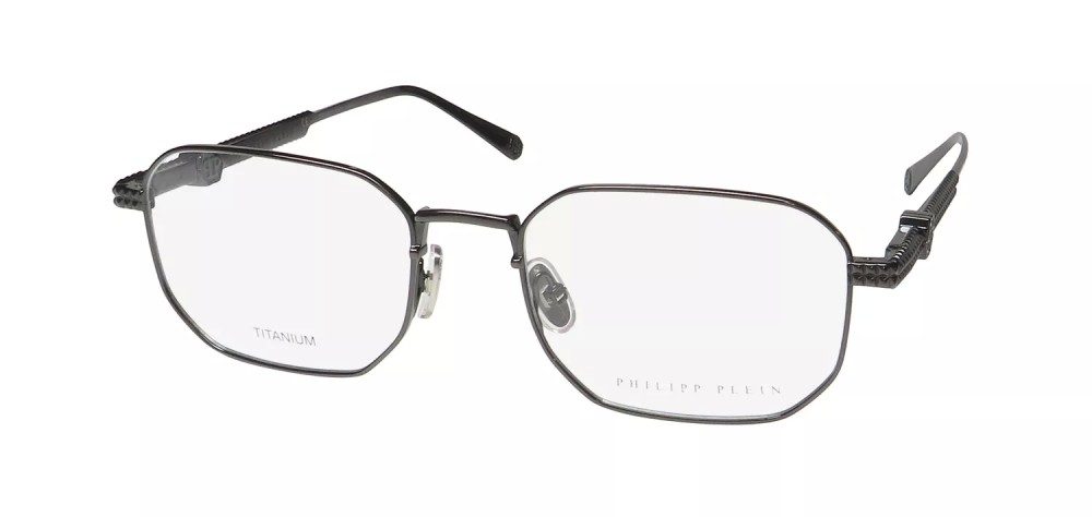 Philipp Plein VPP062V CLASSICAL WAVES - 0568 - 54 Brillenfassungen Schwarz Eckig