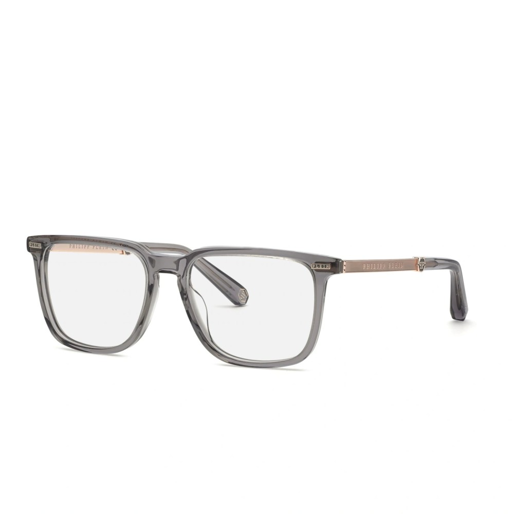 Philipp Plein VPP058 FASHION ATTITUDE - 09MB - 54 Brillenfassungen Grau Eckig