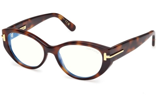 Tom Ford TF6031-F-B ICON COLLECTION - 053 - 54 Brillenfassungen Havanna Cat Eye