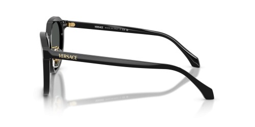 VERSACE VE4493-D - GB1/87 - 55 Sonnenbrillen Schwarz Kissenform (Abgerundet)
