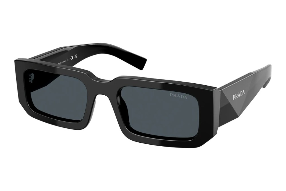 PRADA PR 06YS - 16K2K1 - 53 Sonnenbrillen Schwarz Eckig