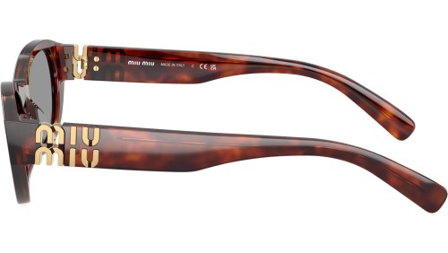 MIU MIU MU A03S - 21C40O - 53 Sonnenbrillen Havanna Cat Eye