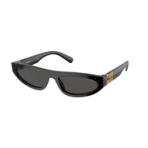 MIU MIU MU 07ZS - 1AB5S0 - 56 Sonnenbrillen Schwarz Oval