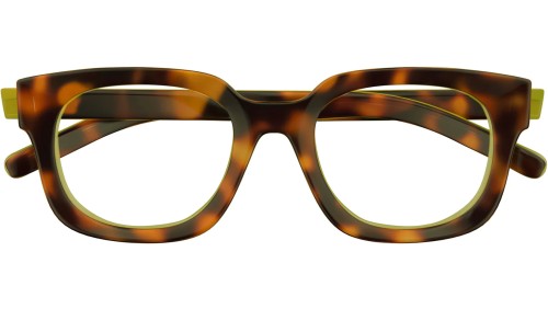 Gucci GG1721O - 002 - 50 Brillenfassungen Havanna Eckig