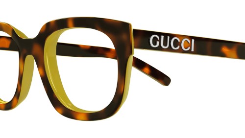 Gucci GG1721O - 002 - 50 Brillenfassungen Havanna Eckig