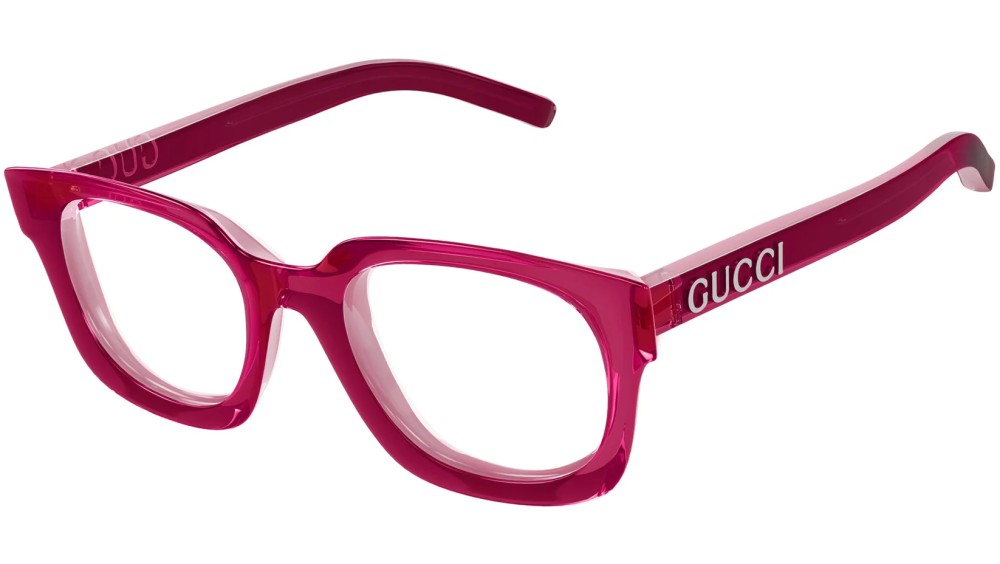 Gucci GG1721O - 004 - 50 Brillenfassungen Rot Eckig