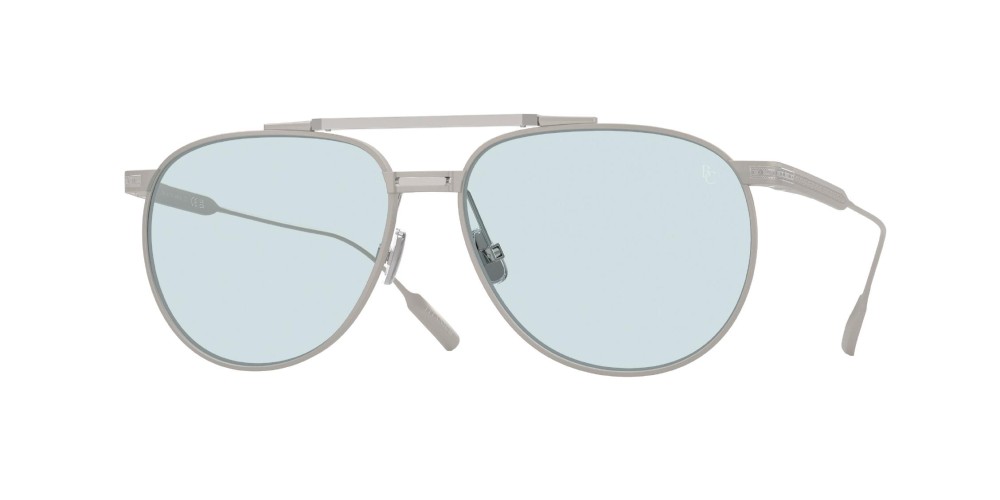 BRUNELLO CUCINELLI BC2011ST - 5028GH - 58 - MIT TRANSITIONS-GLÄSERN Sonnenbrillen Silber Pilot (Aviator)