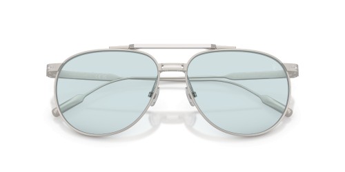 BRUNELLO CUCINELLI BC2011ST - 5028GH - 58 - MIT TRANSITIONS-GLÄSERN Sonnenbrillen Silber Pilot (Aviator)