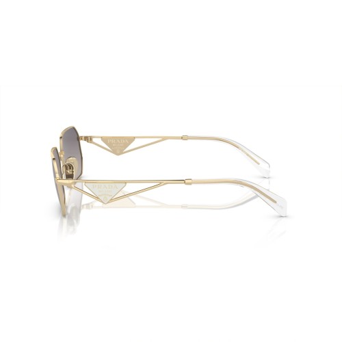 PRADA PR A51S - ZVN30C - 58 Sonnenbrillen Gold Eckig