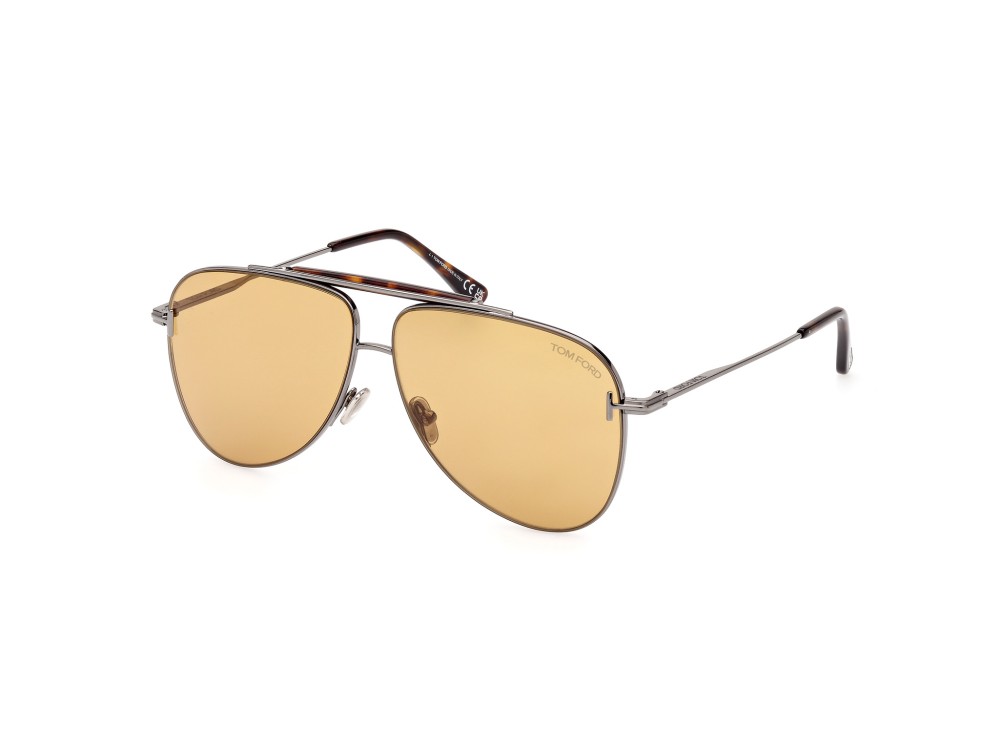 Tom Ford FT1018 BRADY - 08E - 60 Sonnenbrillen Pilot (Aviator)