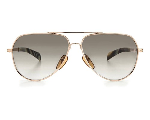 David Beckham DB 7031/S - F6W9K - 60 Sonnenbrillen Gold Pilot (Aviator)