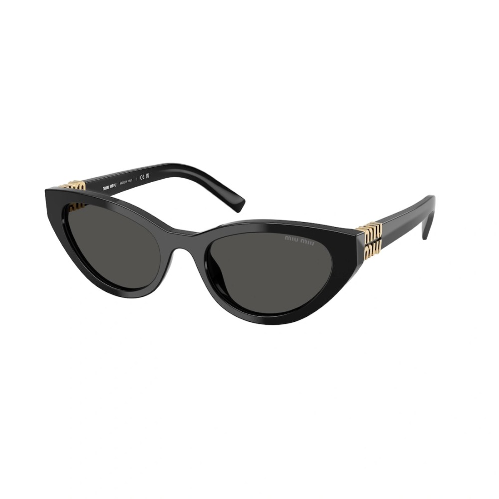 MIU MIU MU A04S - 16K08Z - 54 Sonnenbrillen Schwarz Cat Eye