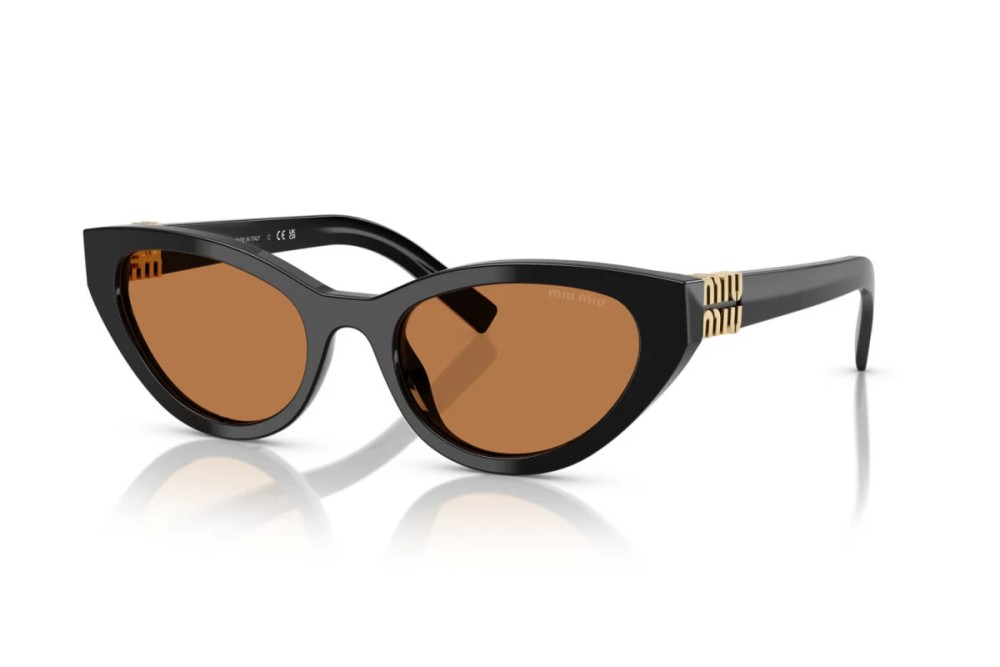 MIU MIU MU A04S - 16K10I - 54 Sonnenbrillen Schwarz Cat Eye