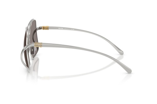 MIU MIU MU A55S - ​1BC80Q - ​57 Sonnenbrillen Silber Eckig