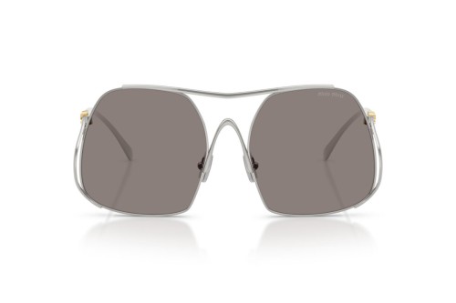 MIU MIU MU A55S - ​1BC80Q - ​57 Sonnenbrillen Silber Eckig