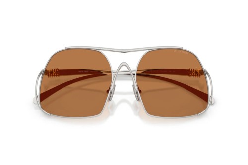 MIU MIU MU A55S - ​1BC90Q - ​57 Sonnenbrillen Silber Eckig