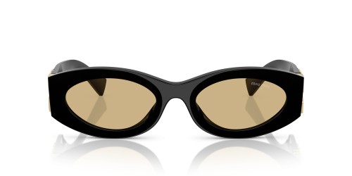MIU MIU MU 11WS - 16K10R - 54 Sonnenbrillen Schwarz Oval