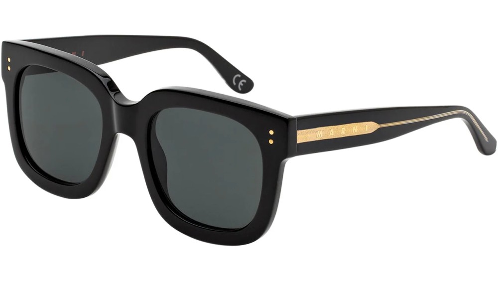 Marni 7P5 Li River Blck Fndtn - 54 Sonnenbrillen Schwarz Eckig