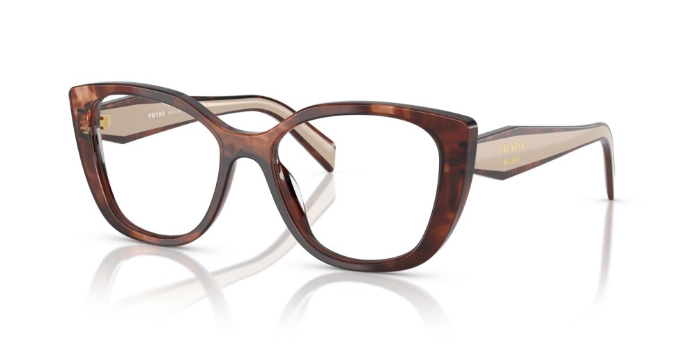 PRADA PR B04V - 07R1O1 - ​53 Brillenfassungen Havanna Cat Eye