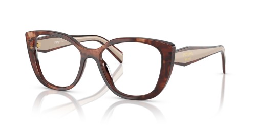 PRADA PR B04V - 07R1O1 - ​53 Brillenfassungen Havanna Cat Eye