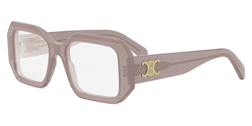 Celine CL50155F - 072 - 52 Brillenfassungen Rosa Eckig