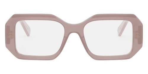Celine CL50155F - 072 - 52 Brillenfassungen Rosa Eckig