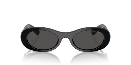 MIU MIU MU 06ZS - 1AB5S0 - 50 Sonnenbrillen Schwarz Oval