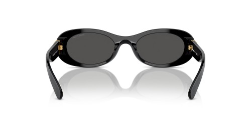 MIU MIU MU 06ZS - 1AB5S0 - 50 Sonnenbrillen Schwarz Oval