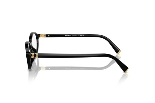 MIU MIU MU 09XV - ​16K1O1 - ​53 Brillenfassungen Schwarz Oval